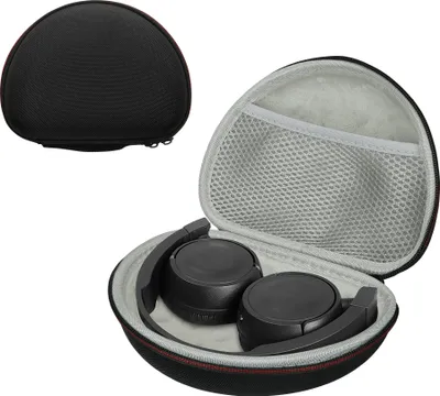 Produktbild von kwmobile Hülle kompatibel mit JBL Tune 600 / 500BT / 510BT / 520BT / 760 NC / 660BTNC / 710BT - Case Kopfhörer Tasche - Kunststoff Tragetasche mit