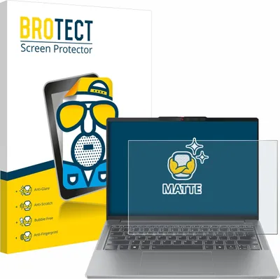 Produktbild von BROTECT Schutzfolie für Lenovo IdeaPad Pro 5 14AHP9 Displayschutz Displayschutzfolie Folie Matt Entspiegelungsfolie