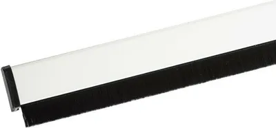 Produktbild von Automatik Türbodendichtung Bürstendichtung Dichtungsbürste Türbürste Türdichtung Weiß