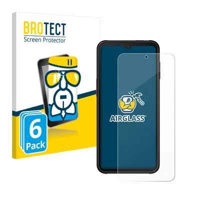 Produktbild von 6x BROTECT Schutzglas für Samsung Galaxy XCover 6 Pro Enterprise Edition Schutzfolie Panzer Folie Glas Display Schutz klar