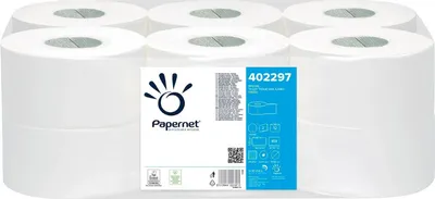 Zdjęcie produktu dla Papír toaletní Papernet Special 402297, 2vrstvý, celulóza, o 19, 140 m, 459 útržků, bílý, 12 ks