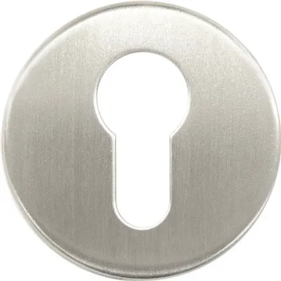 Produktbild von Profilzylinder PZ Rosette edelstahl Ø 53 mm