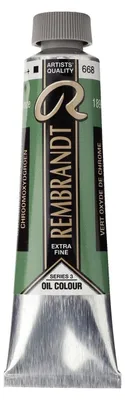 Obrázok produktu pre Olejová farba Rembrandt 40 ml - Chromium Oxide Green