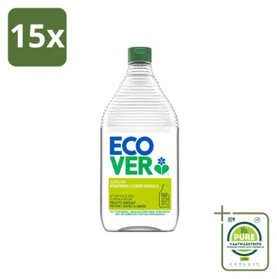 Produktbild von 15 x Ecover Spülmittel Zitrone & Aloe Vera - 950 ml - Großpackung - 15 Stücke