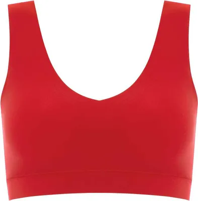 Produktbild von Chantelle Damen Bustier - SoftStretch, Soft Cups, bügellos, nahtlos Rot M/L