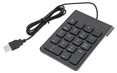 Zdjęcie produktu dla Klawiatura numeryczna USB mini przenośna ergonomiczna do komputera