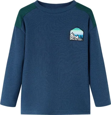 Productafbeelding van Kindertrui 128 marineblauw