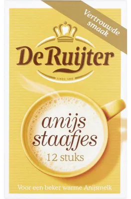 Zdjęcie produktu dla De Ruijter Anijsstaafjes 76g – Aromatyczne laski anyżowe do pieczenia