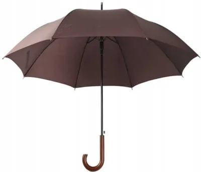 Produktbild von Regenschirm lang halbautomatisch faltbar 83 cm