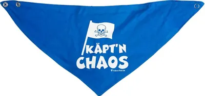 Produktbild von Kinder Halstuch Pirat Junge, türkis/navy