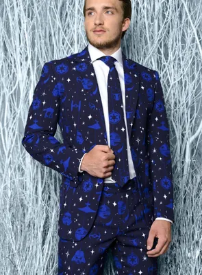 Produktbild von Starry Side Jackett - slim-fit Sakko für Karneval Größe: 50