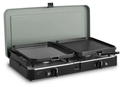 Obrázek produktu pro Cadac 2-Cook 3 Pro Deluxe 30 mbar BBQ plynový gril stolní gril kempingový gril 203P1-20-EF
