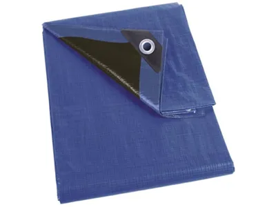 Produktbild von Perel Abdeckplane wasserdicht, Gewebeplane, Plane wasserdicht, Schutzplane, sehr stark, 32 Ösen,