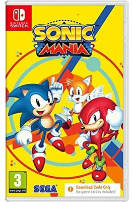 Obrázek produktu pro Sonic Mania (Switch) Code in a box