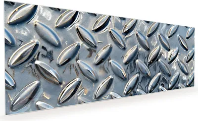 Produktbild von Küchenrückwand Spritzschutz Glas mit Motiv Riffelblechmuster 40 x 40 cm