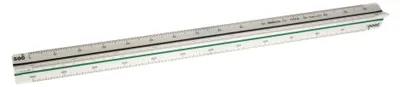 Produktbild von Aristo Dreikantmaßstab für Vermessung C 1:500 :1000 :1250 :1500 :2000 :2500