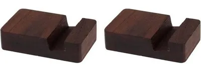 Produktbild von Holz-Telefonhalter mit Schraubenzieherhaken und Filmständer