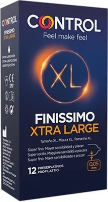 Image de Control - Finissimo Xl Préservatifs 12 Unités