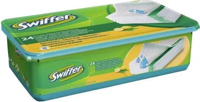 Produktbild von Feuchte Bodentücher Wet, Nachfüllpackung, 24 Stück, Reinigungstücher