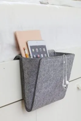 Immagine prodotto di Portaoggetti da letto in feltro grande