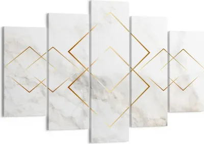 Produktbild von Bild auf Leinwand - Leinwandbild - Abstraktion modern - 150x100cm - Wand Bild - Wanddeko - Leinwanddruck - Bilder - Kunstdruck - Wanddekoration - Leinwand bilder - Wandkunst - EA150x100-4022