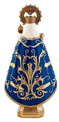 Figur Maagd Covadonga, Blau, 30 cm, Dekoration