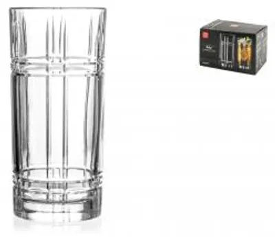 Immagine prodotto di RCR set 6 bicchieri Highball Any in vetro sonoro cl 37