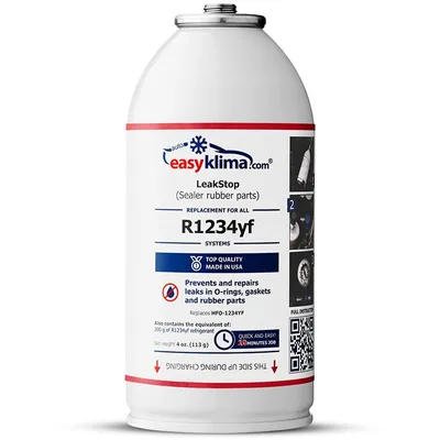 Produktbild von EasyKlima těsnicí hmota + náhradní chladivo R1234YF pro vozy od roku 2017 do současnosti