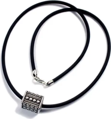 Produktbild von Minott Kette aus Kautschuk mit Anhänger 21381