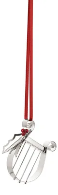 Imagen del producto de Georg Jensen – Adorno navideño, arpa, 2026, paladio