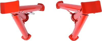 Productafbeelding van Verstelbare assteunen, 3 ton, 2 stuks, 26-41cm, maximaal 3000kg draagvermogen voor auto-onderhoud