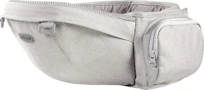 Produktbild von Ergonomische Heuptrage für Babys von 0 Monaten bis 15 kg - Multifunktionale 3 in 1 Trage und Rucksack - Abnehmbare Basis - Gepolsterte Schulterriemen - Schützende Kapuze - 8 Positionen - Beiger Tragesack
