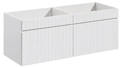 Produktbild von Waschtischunterschrank 120cm Zelie mit 2 Schubladen, Weiß