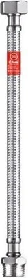 Immagine prodotto di Tubo flessibile in acciaio inox blindato DVGW 80cm IG 1/2" x AG 1/2"