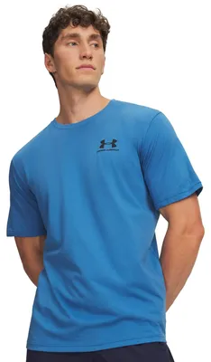 Produktbild von Under Armour Sportstyle Left Chest Logo Kurzarm-t-shirt Blau M / Regular Mann Blau M