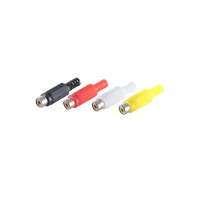 Obrázok produktu pre shiverpeaks BS51500-SET drôtový konektor RCA čierny