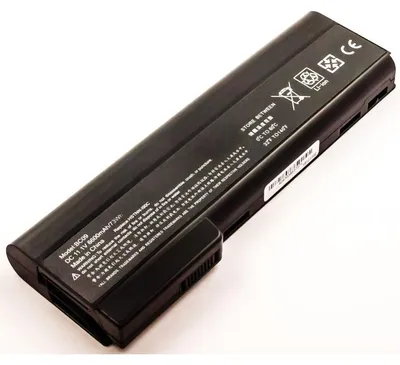 Produktbild von Akku für Hewlett-Packard QK643AA Li-Ion 10,8 Volt 6600 mAh schwarz