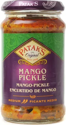 Zdjęcie produktu dla Pataks Medium Mango Pickle 283 g