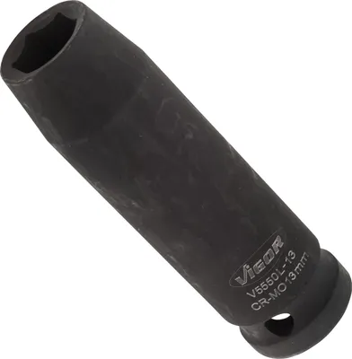 Produktbild von Vigor V5550L-13, Buchse, 1/2", Metrisch, 1 Kopf/Köpfe, 13 mm, Matt
