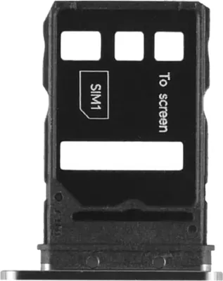Produktbild von Clappio, SIM-Kartenhalter für Honor Magic 5 Pro Dual Nano SIM, Schwarz