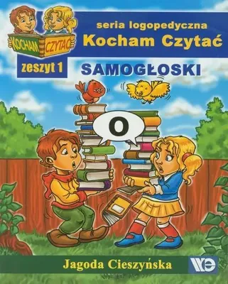 Obrázek produktu pro Kocham Czytać Zeszyt 1 Samogłoski - nauka czytania