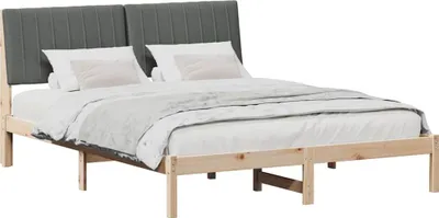 Obrázok produktu pre Rám postele Hnedá 160 x 200 cm Masívne borovicové drevo