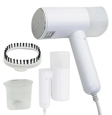 Obrázek produktu pro Oparovač oblečení, nádržka na vodu 150 ml, 230 V, výkon 800 W, lehký, rychlé nahřívání