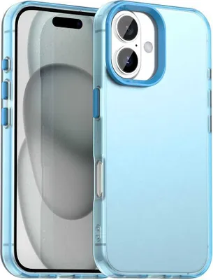 Produktbild von Mobigear Crystal iPhone 17 Hülle Hardcase Backcover - Blau