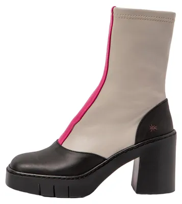 Produktbild von Art Stiefeletten mit Absatz Damen 1973 NAPPA BLACK-GREY/BERNA Farbe Schwarz