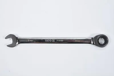 Produktbild von YATO Ratschen-Ringgabelschlüssel YT-01909 Chrom-Vanadium-Stahl