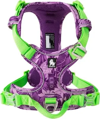 Image de Harnais pour chien, antidéflagrant, réfléchissant, camouflage pourpre, m