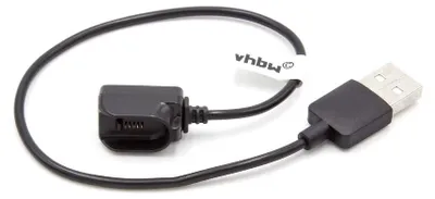 Produktbild von vhbw USB Ladestation kompatibel mit Plantronics Voyager Legend Bluetooth Headset Kopfhörer - Ladekabel Schwarz
