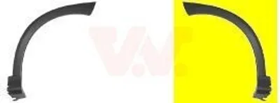 Produktbild von VAN WEZEL Radlauf Verbreiterung Kotflügel für OPEL Corsa C Schrägheck (X01)