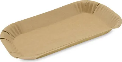 Productafbeelding van Wimex kartonnen schalen, 23x15x2 cm, 100 stuks